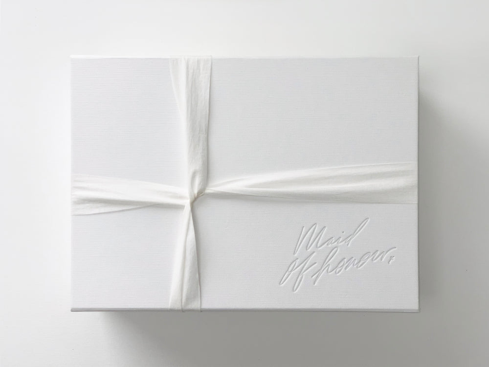 Maid Of Honour | White Gift Box