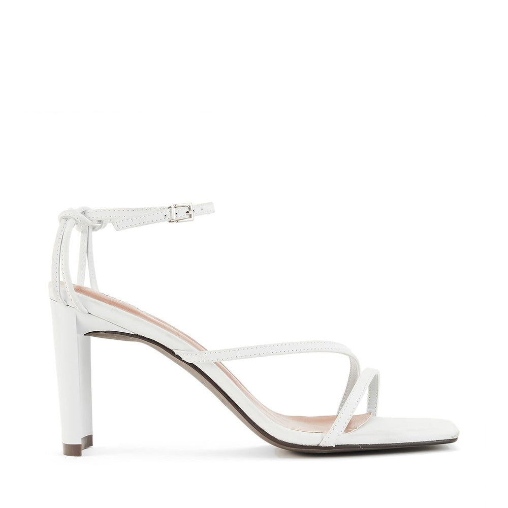 The Cyrus Heel in White