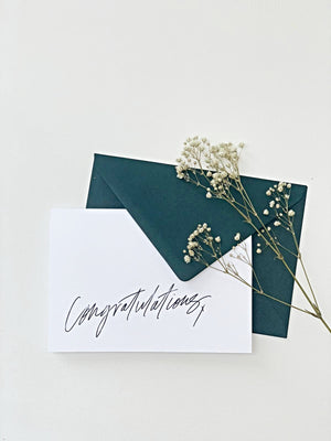 Congratulations | Greetings Card