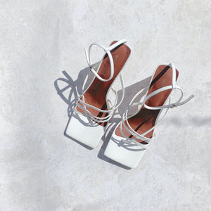 The Ayla | Heel in White