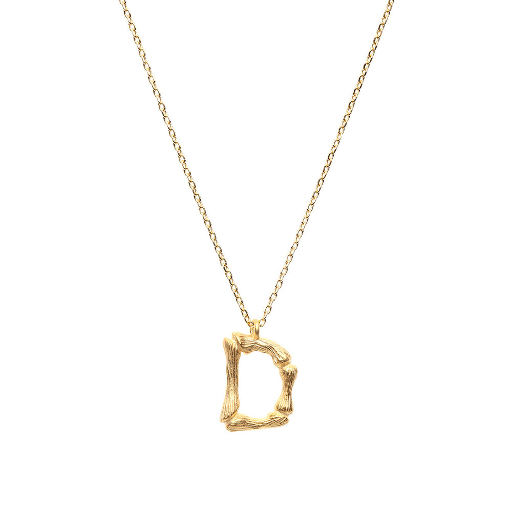 Gold Letter | Necklace