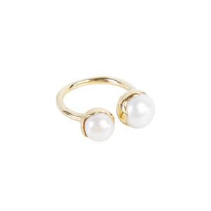 Double Pearl Polished | Ring