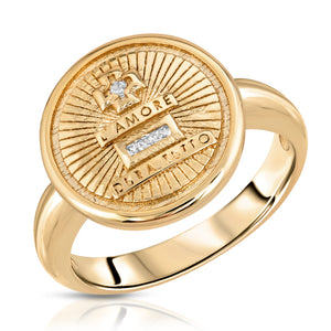 
            
                Load image into Gallery viewer, L&amp;#39;Amore Coin | Ring - Gold
            
        