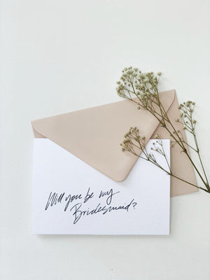 Will You Be My Bridesmaid? | Greetings Card